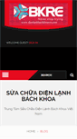 Mobile Screenshot of dienlanhbachkhoavn.com